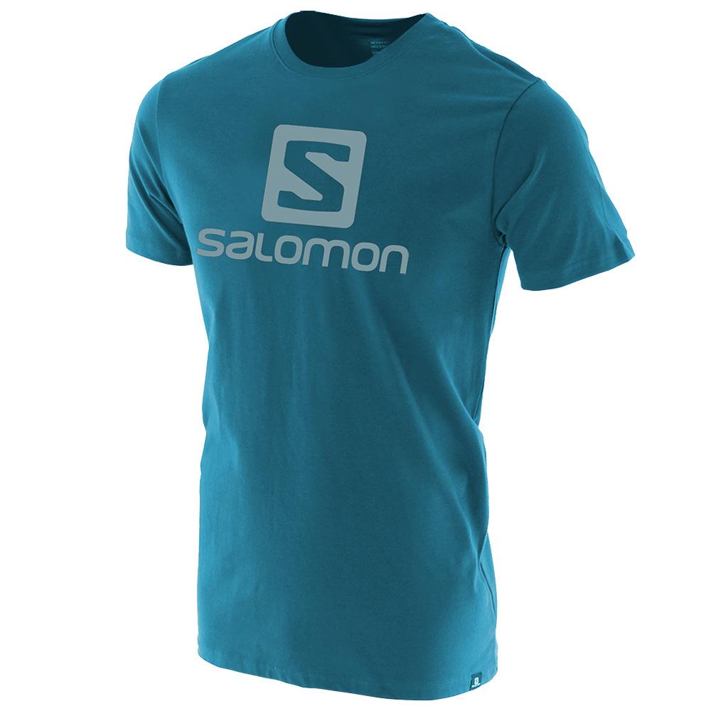 SALOMON UK ACHIEVE SS B - Kids T-shirts Blue ,OQIS62153